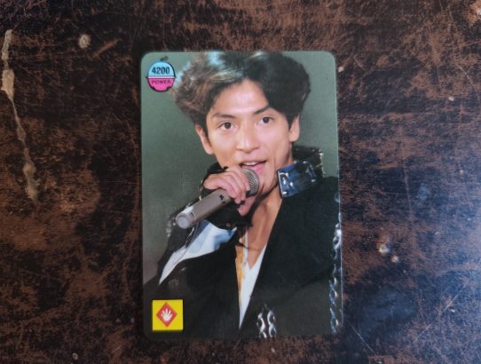 La carte de la semaine : Idol Bromide série 1 no.18 Akira Akasaka