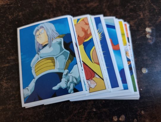 Achat récent : un lot de stickers Panini Dragon Ball Z